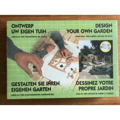Nieuw: Fosch Box tuin garden design in 3D compleet