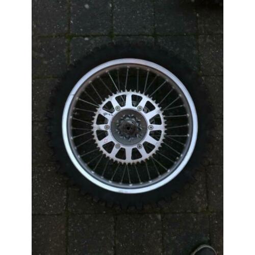 Husqvarna TE TC 610 400 1998 onderdelen achterwiel tandwiel