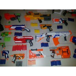 Grote Nerf collectie diverse soorten