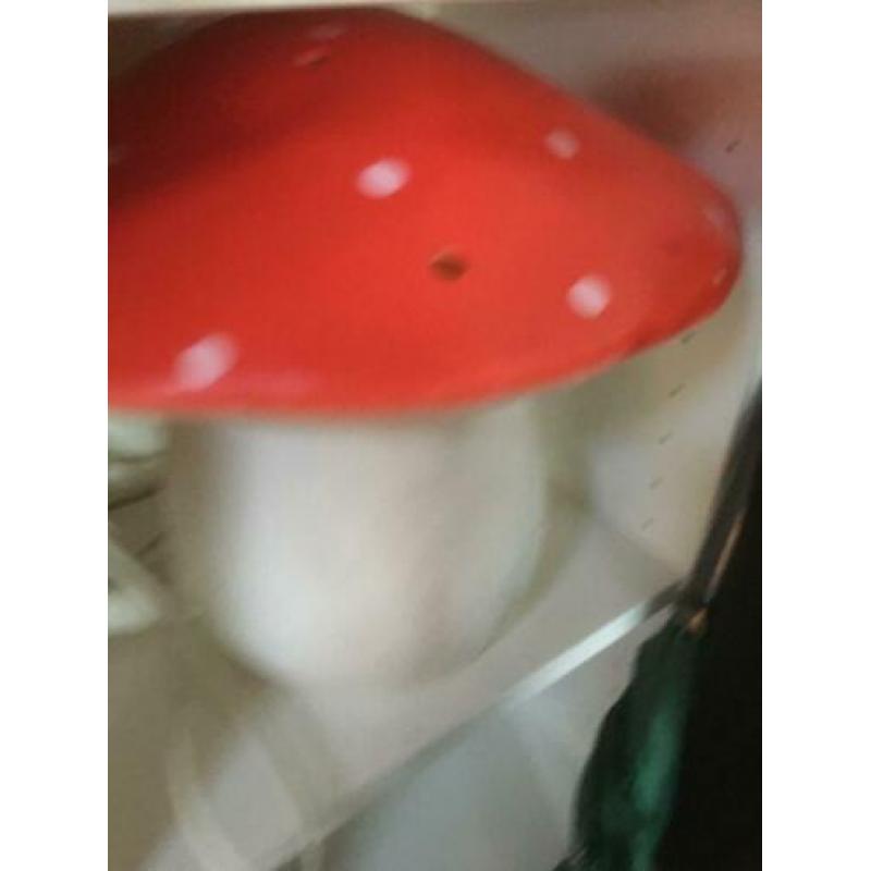 2 Heico paddenstoel lampen per stuk 30 euro