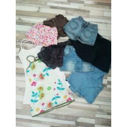 pakket meisje kinderkleding maat 110-116
