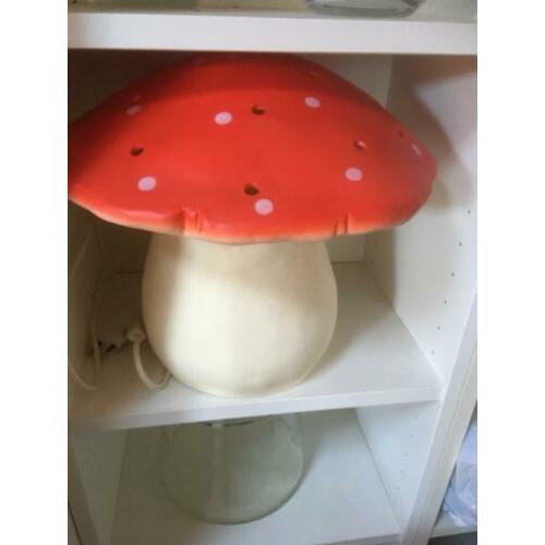 2 Heico paddenstoel lampen per stuk 30 euro