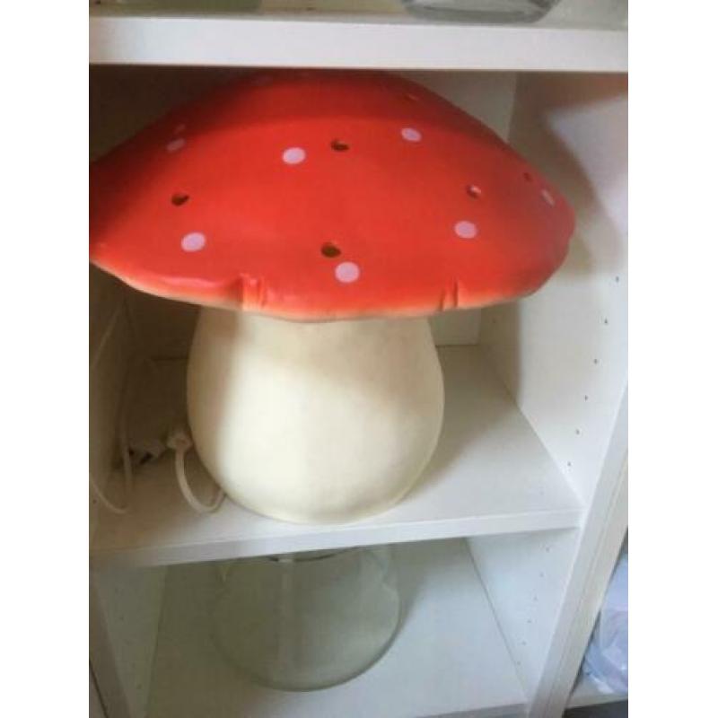2 Heico paddenstoel lampen per stuk 30 euro
