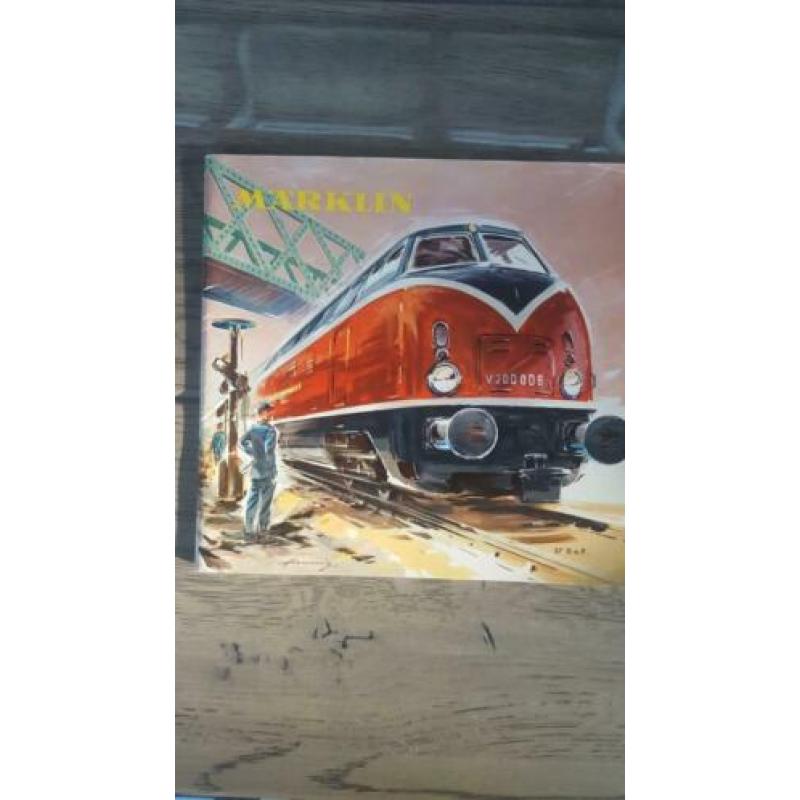 Marklin catalogus1957 Duits