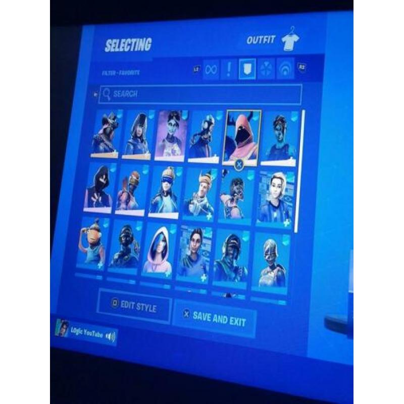 Og account season2 skins,ikonik,glow....
