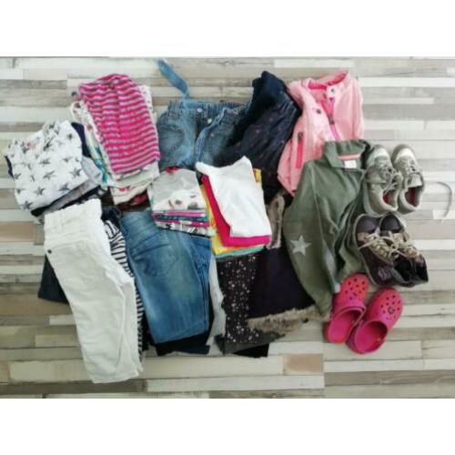 pakket meisje kinderkleding maat 110-116