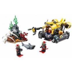 Lego city 60092 diepzee duikboot onderzeeër onder water zee
