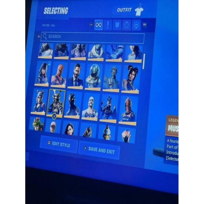 Og account season2 skins,ikonik,glow....