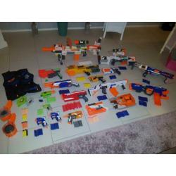 Grote Nerf collectie diverse soorten