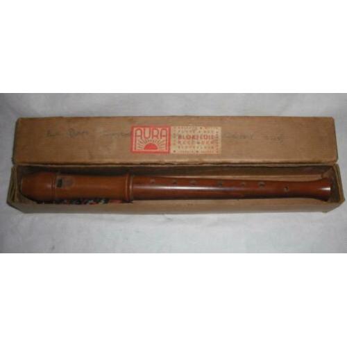 AURA Houten Blokfluit Prima Instrument