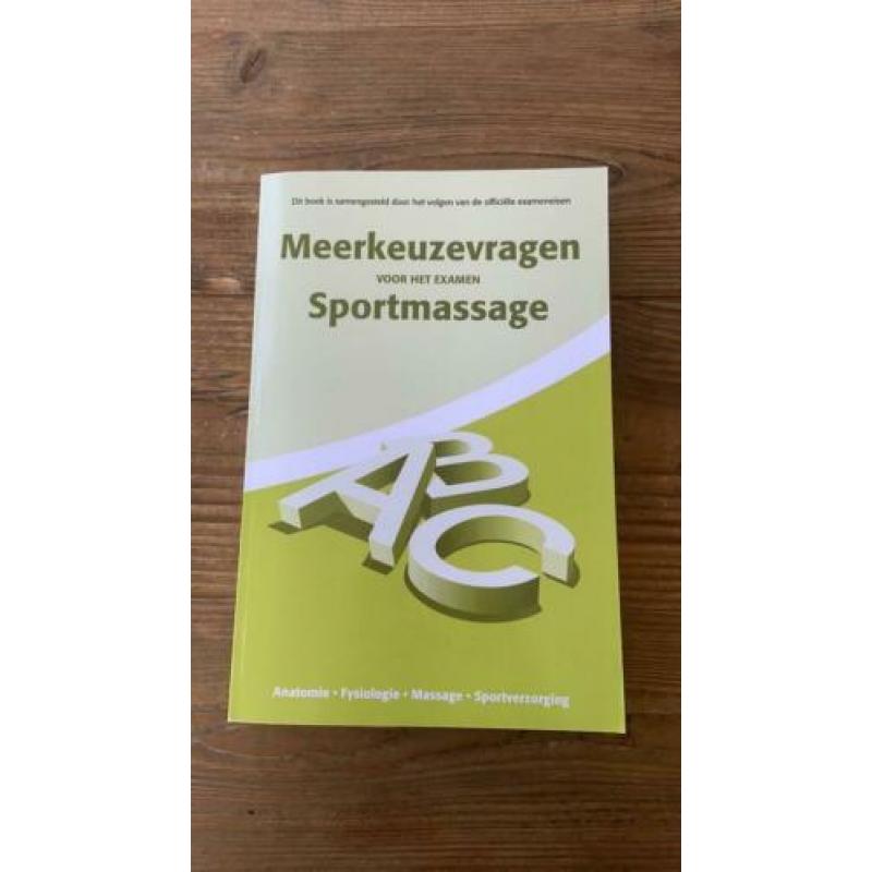 Meerkeuzevragen voor het examen sportmassage