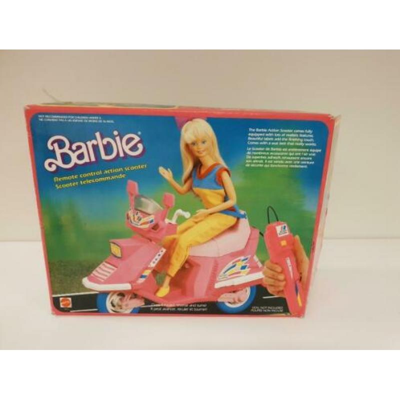 Barbie remote control moter scooter