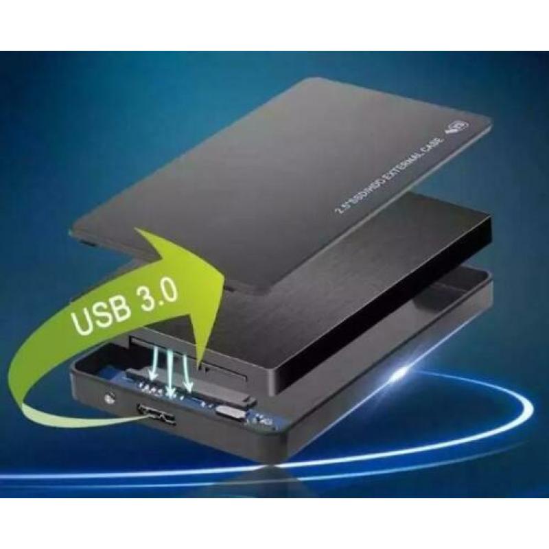 Externe Hardeschijf 1 Tb in nieuwe 3.0 usb case.