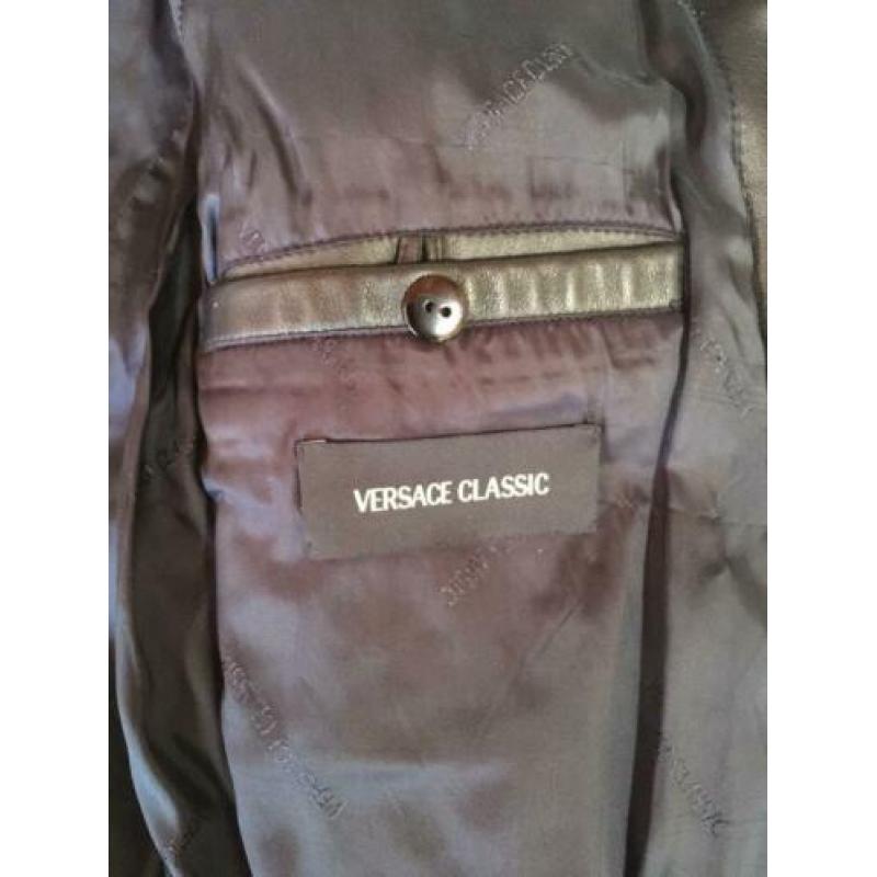 VERSACE lams leren jas