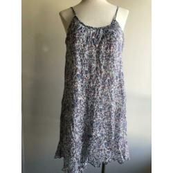 Vanilia jurk tuniek bloemprint maat 38
