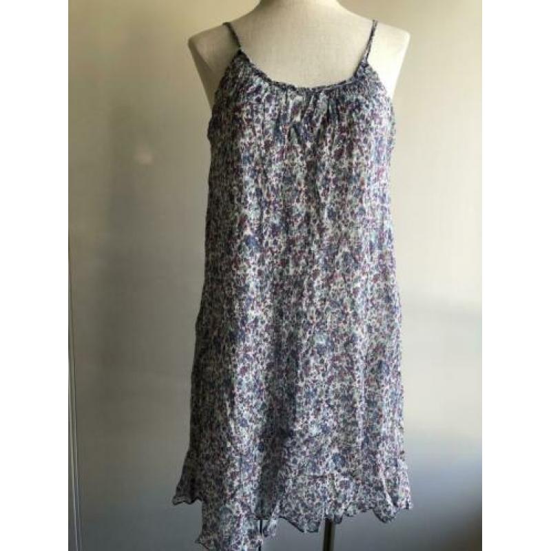 Vanilia jurk tuniek bloemprint maat 38