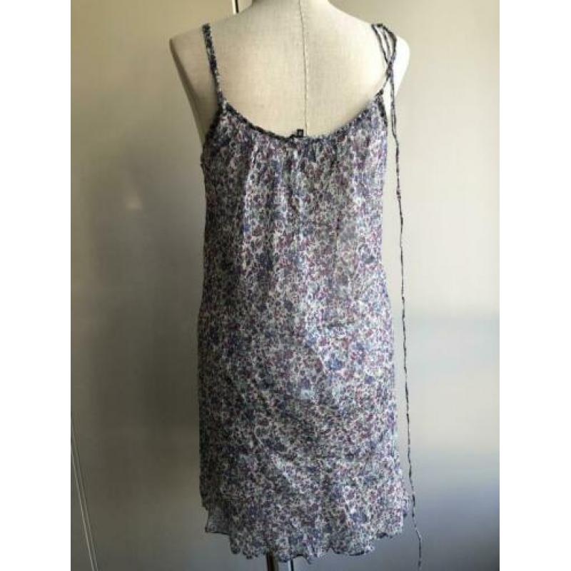 Vanilia jurk tuniek bloemprint maat 38