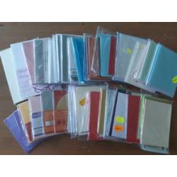 3d boeken-/ vellen, stickers, plakstenen, kaarten/enveloppen