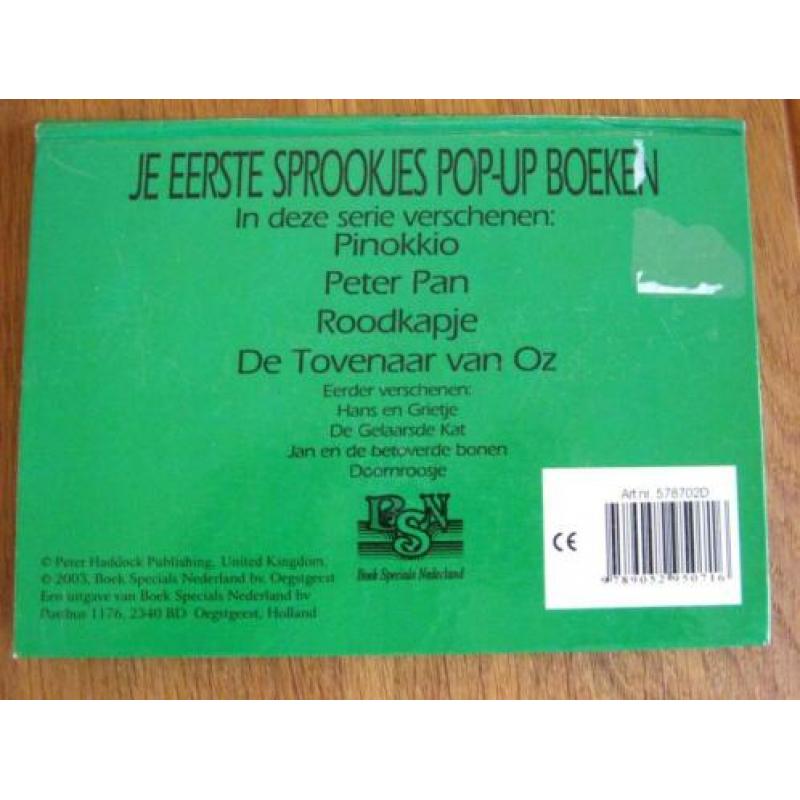 De Tovenaar van Oz 3D Pop-up sprookjes boek