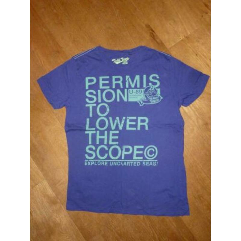 Solid jeans shirt L