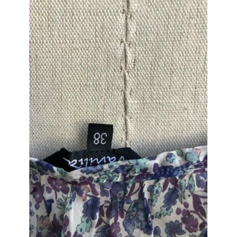Vanilia jurk tuniek bloemprint maat 38