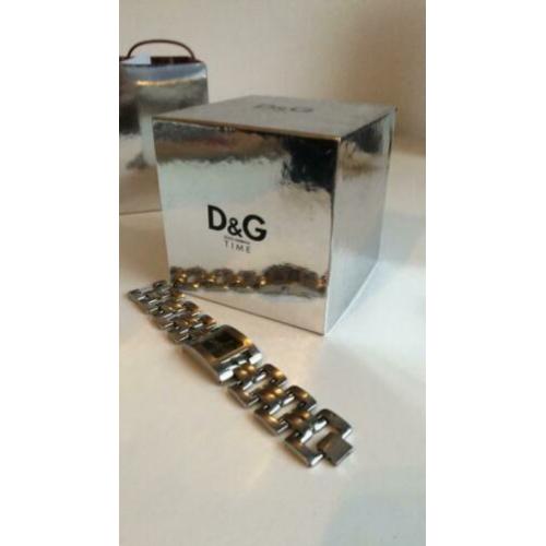 D&G Dolce and Gabbana horloge met extra schakels