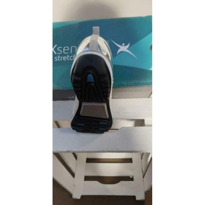 XSENSIBLE STRETCHWALKER, dames, maat 40, wit met zilver.