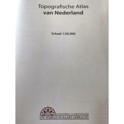 Topografische atlas Nederland!