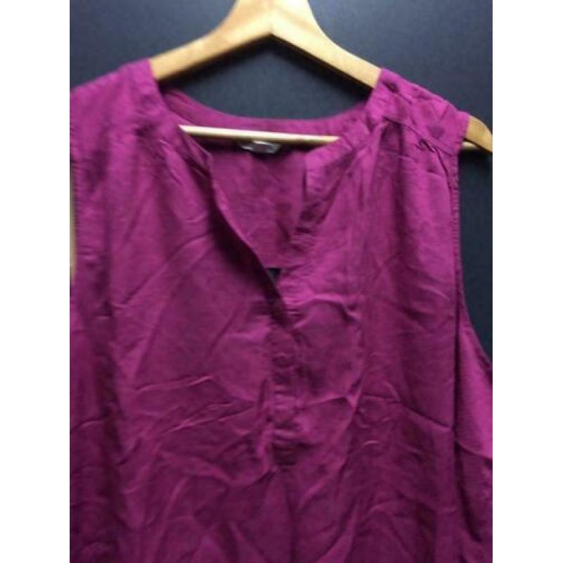 Fuschia dames blouse, maat: xl