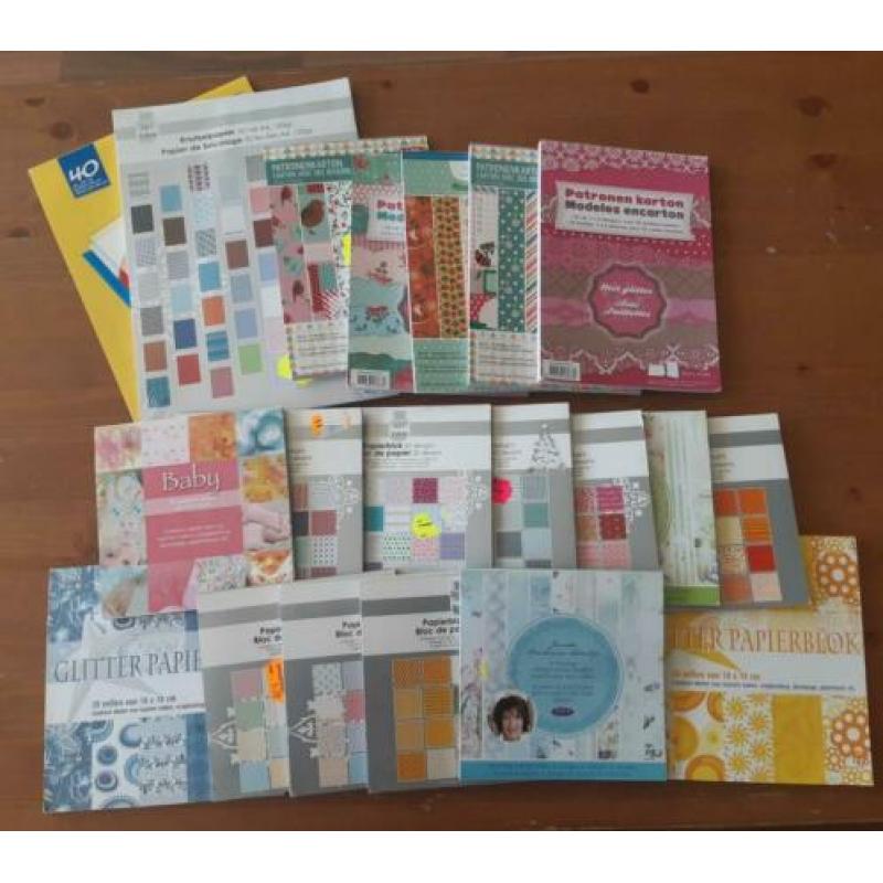 3d boeken-/ vellen, stickers, plakstenen, kaarten/enveloppen