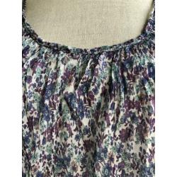 Vanilia jurk tuniek bloemprint maat 38