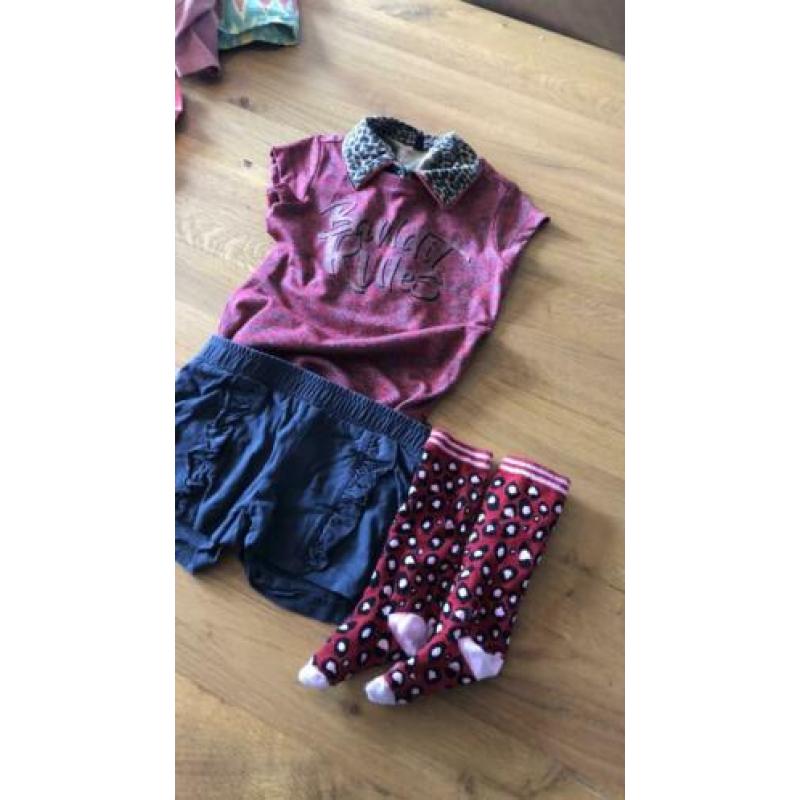 Setje kleding meisje quapi vingino 104