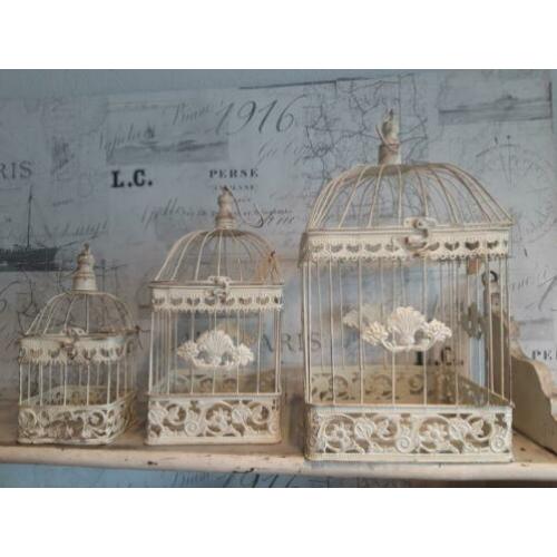 Set brocante vogelkooien