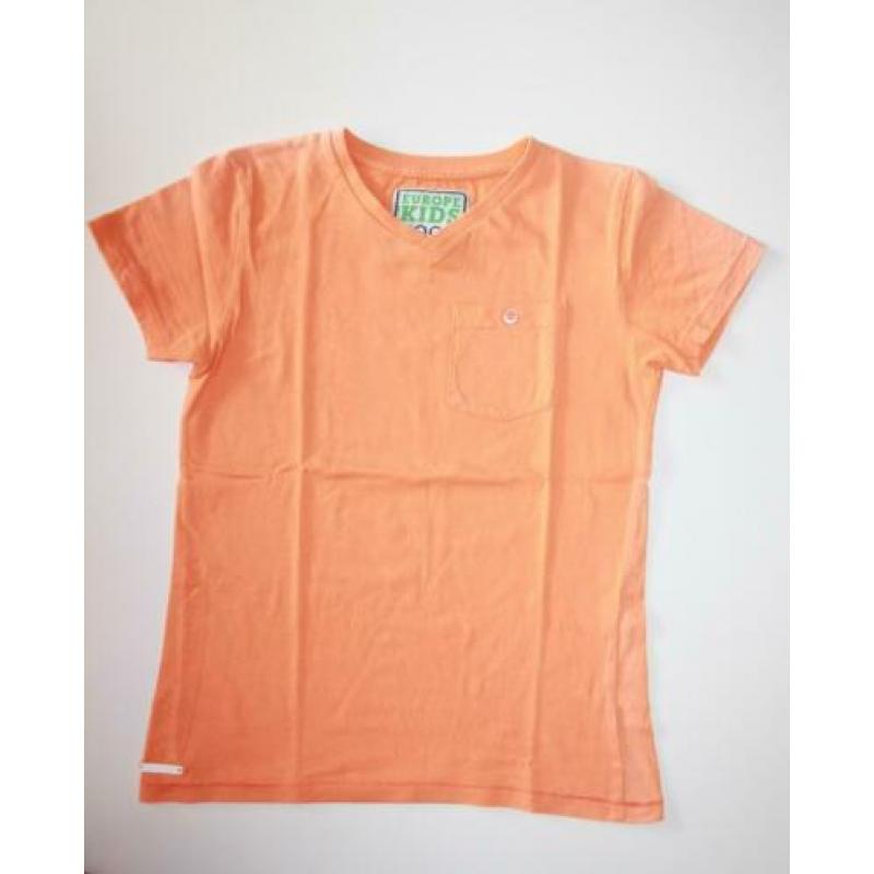 ZGAN Europe Kids t-shirt oranje shirt 134/140 Koningsdag