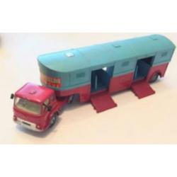 CORGI MAHJOR ARTICULATED Horse Box trailer truck 2