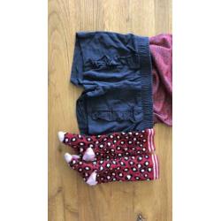 Setje kleding meisje quapi vingino 104