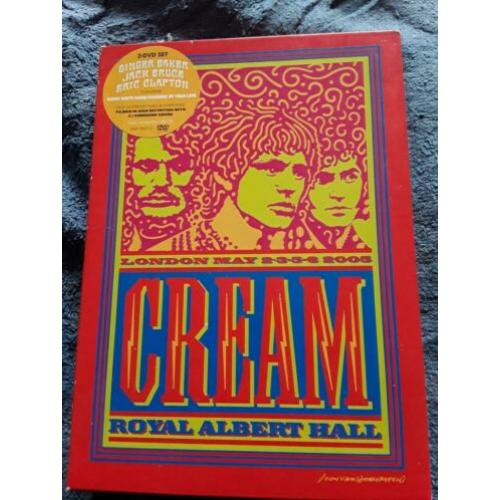 2-dvd cream, royal albert hall london