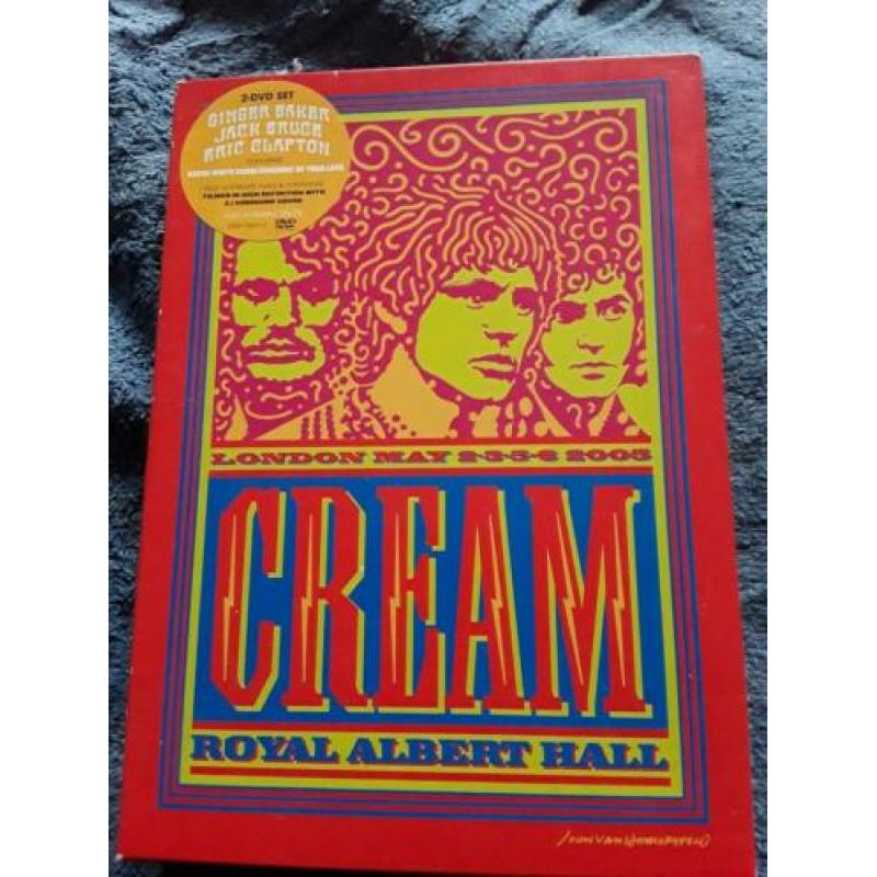 2-dvd cream, royal albert hall london