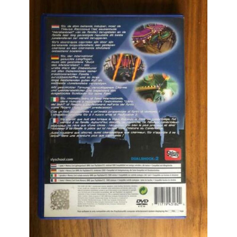 PlayStation 2 game: Sly Raccoon.