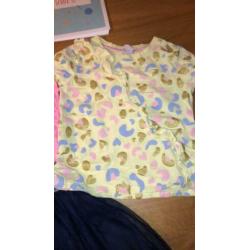 Meisjes kleding setje maat 98/104