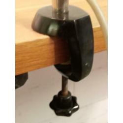Originele Kaiser Idell klemlamp real vintage