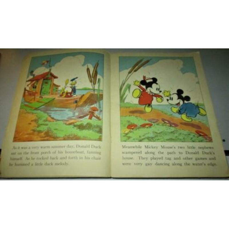 Walt disney/ donald duck - eerste uitgave 1935- prachtstaat