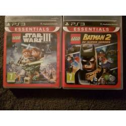 Playstation 3 Lego games € 10 p.s. 4 voor € 37,50