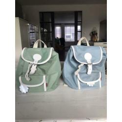 Blafre rugtas voor peuter - twee stuks