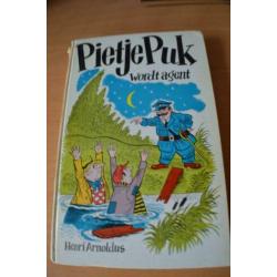 7 x de originele PIETJE PUK boeken uit de jaren 50-60
