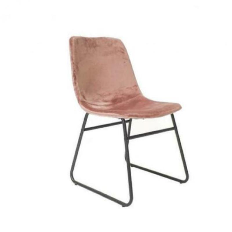 Velours stoelen, Velvet Anna stoel ( Zuiver Dutchbone ) 839
