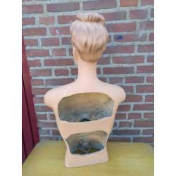 Vintage buste of mannequin