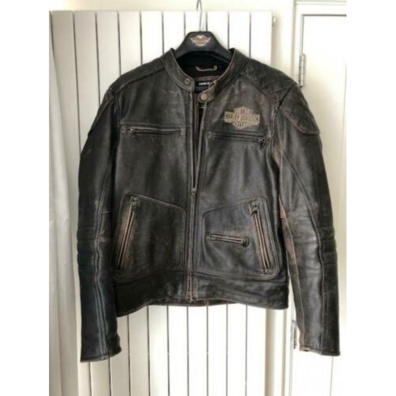Harley Davidson Lederen Motorjack (Maat L)