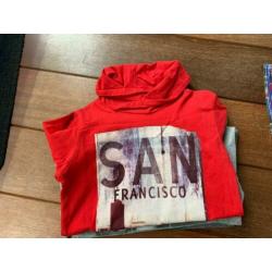 11 Jongens longsleeves + blouses