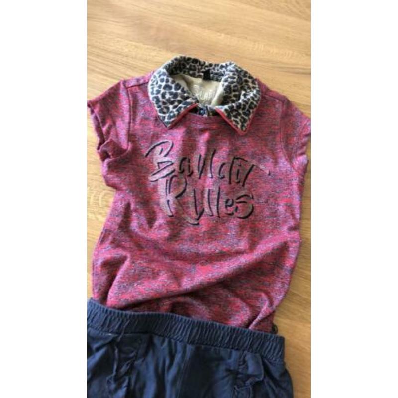 Setje kleding meisje quapi vingino 104